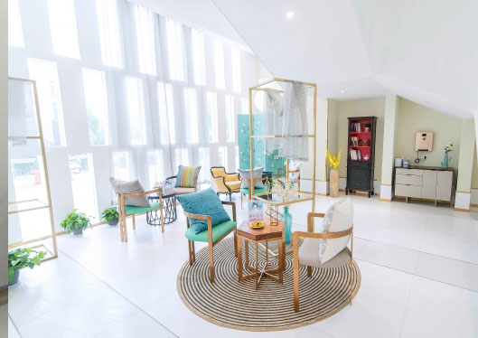 洛陽愛尚醫(yī)療美容門診部等候區(qū)