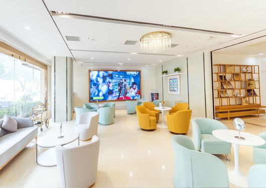 蘇州紫馨醫(yī)療美容醫(yī)院候診區(qū)