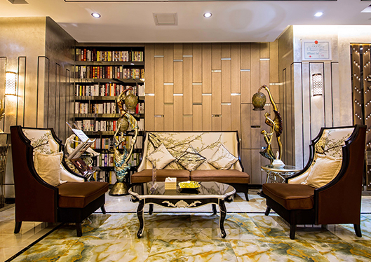 南寧美麗星整形醫(yī)院大廳候診區(qū)