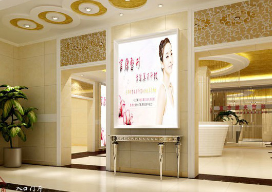 武漢富康激光醫(yī)療美容候診區(qū)